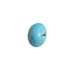 1.65ct Oval Turquoise Cabochon Loose Gemstone 9x6mm