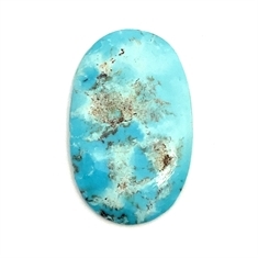 4.74ct Oval Turquoise Cabochon Loose Gemstone 20x12mm