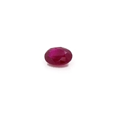 0.89ct Oval Ruby Faceted Loose Gemstone 6x5mm