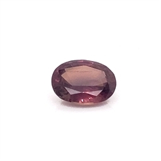 2.87ct Deep Pink Sapphire Oval Faceted Loose Gemstone 9x7mm