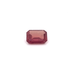 2.40ct Pink Sapphire Octagon Faceted Loose Gemstone 9x7mm