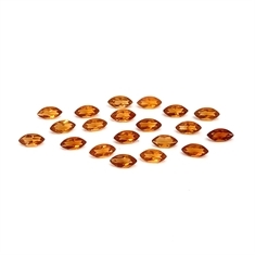 Marquise Deep Orange Citrine Loose Gemstones 6x3mm