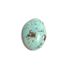 18.19ct Oval Cabochon Natural Turquoise Loose Gemstone 
