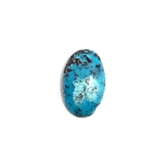 1.49ct Turquoise Oval Cabochon Loose Gemstone 10x6mm