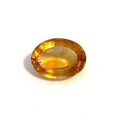 10.84ct Golden Orange Citrine Loose Gemstone 17x13mm