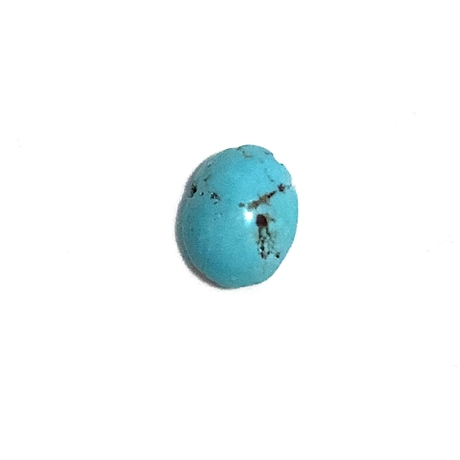 1.52ct Oval Cabochon Turquoise Loose Gemstone 8x6mm