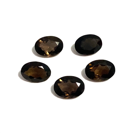 Oval Brown Smoky Quartz Loose Gemstone 14x10mm