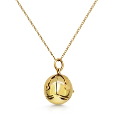 Masonic Orb Pendant & Chain