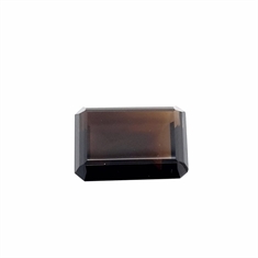 Smoky Quartz Octagon Loose Gemstone 24x17mm 37.84ct