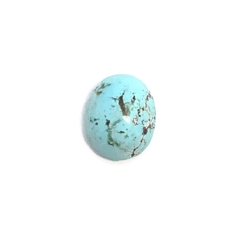 2.89ct Oval Cabochon Turquoise Loose Gemstone 11x8mm