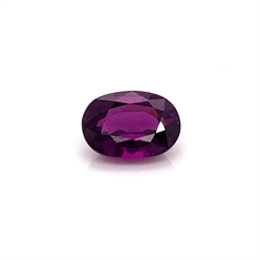 5.87ct Oval Purple Garnet Faceted Loose Gemstone 11x8mm