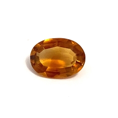 3.58ct Madeira Citrine Oval Loose Gemstone 12x9mm