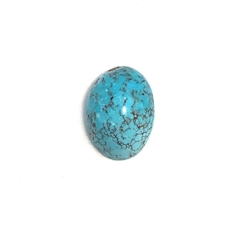 4.21ct Turquoise Cabochon Oval Loose Gemstone 12x9mm