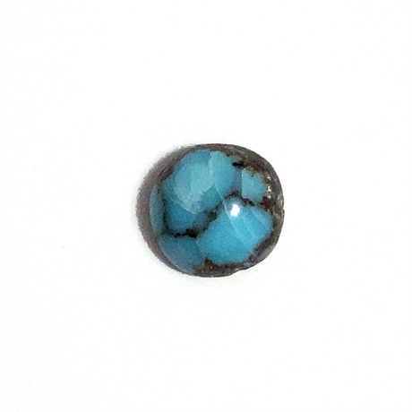 3.61ct Oval Cabochon Turquoise Loose Gemstone 9mm