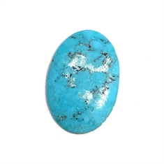 2.81ct Turquoise Cabochon Oval Loose Gemstone 15x10mm