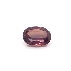 2.87ct Deep Pink Sapphire Oval Faceted Loose Gemstone 9x7mm