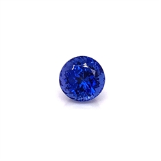 4.31ct Round Faceted Tanzanite Loose Blue Gemstone