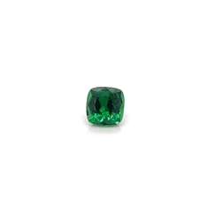 1.42ct Tsavorite Green Garnet Cushion Cut Loose Gemstone 