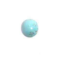 1.68ct Oval Turquoise Cabochon Loose Gemstone 8x7mm