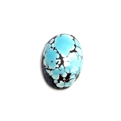5.63ct Oval Turquoise Cabochon Loose Gemstone 15x10mm