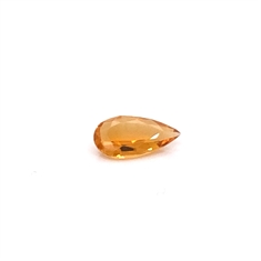 1.34ct Pear Shape Golden Yellow Tourmaline 11x6mm