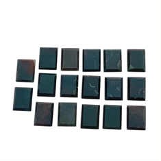 Rectangular Bloodstone Double Bevelled Loose Gemstones 15 x 12mm