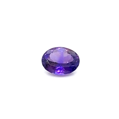 3.81ct Purple Fancy Tanzanite Oval Loose Gemstone 11x8mm