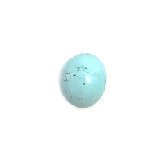 2.12ct Turquoise Oval Cabochon Loose Gemstone 9x7mm