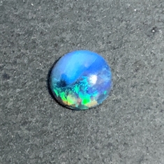 1.17ct Lightening Ridge Opal Gemstone 8mm