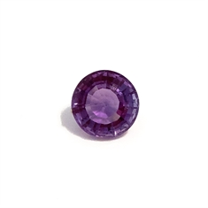 6.65ct Round Amethyst Loose Gemstone 11mm