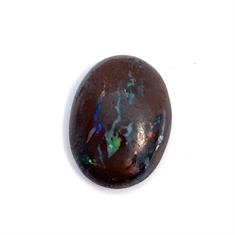 7.09ct Oval Boulder Opal Loose Gemstone 15x11mm