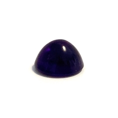 6.38ct Cabochon Round Amethyst Loose Gemstone 12x11mm