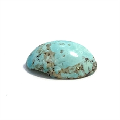 5.01ct Oval Turquoise Cabochon Loose Gemstone 14x10mm
