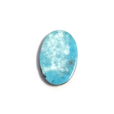 7.77ct Oval Cabochon Turquoise Loose Gemstone 18x12mm