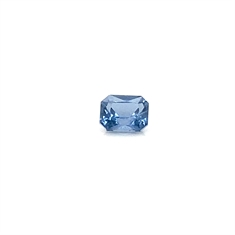 0.78ct Radiant Cut Cobalt Tanzanite Loose Gemstone