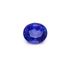 10.63ct Tanzanite Oval Blue Loose Gemstone 13x12mm