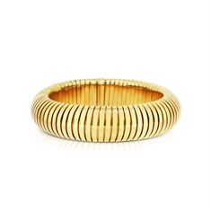 18ct Yellow Gold Flexible Cuff Bracelet