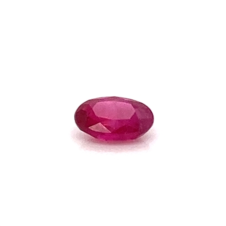 1.07ct Oval Ruby Faceted Loose Gemstone 7x4mm
