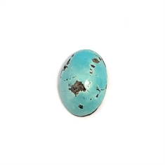 7.46ct Turquoise Oval Cabochon Loose Gemstone 16x11mm