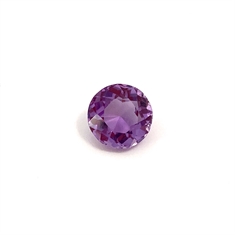 3.89ct Round Amethyst Loose Gemstone 10mm