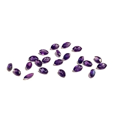 Marquise Cut Amethyst Loose Gemstones Parcel 5x3mm