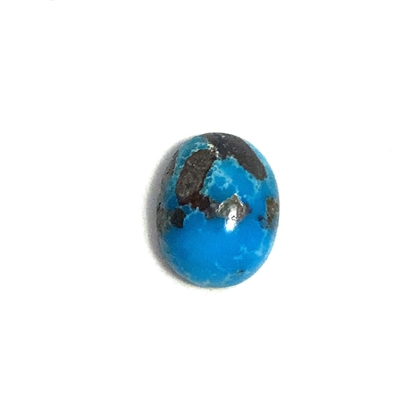 2.94ct Oval Cabochon Blue Turquoise Loose Gemstone 10x8mm