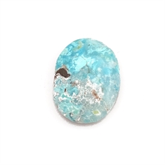 9.16ct Oval Cabochon Pale Turquoise 17x13mm