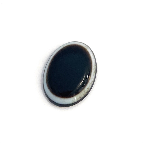 Oval Banded Onyx Cabochon Loose Gemstone 21x16mm