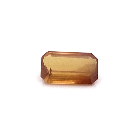 2.93ct Golden Yellow Sapphire Octagon Faceted Loose Gemstone 10x6mm