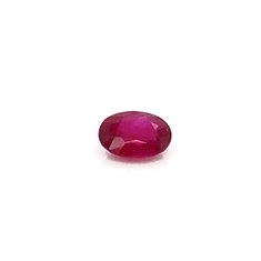 1.21ct Oval Ruby Faceted Loose Gemstone 7x5mm