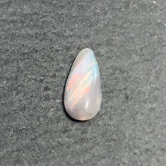 0.60ct Pear Shape Grey Opal Gemstone 10x5mm