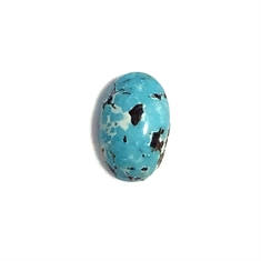 3.28ct Turquoise Cabochon Oval Loose Gemstone 12x7mm