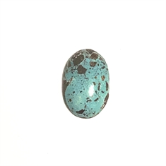 12.61ct Turquoise Cabochon Oval Loose Gemstone 20x13mm