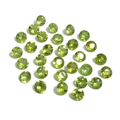 Peridot Round Green Loose Gemstones 5.5mm